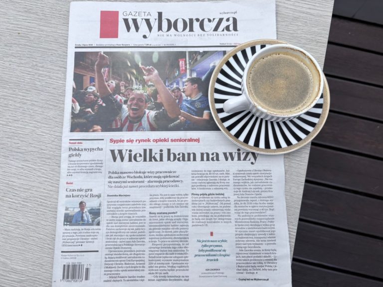 Kryzys opieki senioralnej na okładce „Gazety Wyborczej”. Czas na konkretne działania